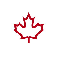 Groupe Trak - Icone de feuille d'érable - Canada
